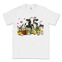 White easter cows with chicks Classic Tee - AdoDesignShop