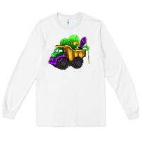 White loads of mardi gras truck Long Sleeve Tee - AdoDesignShop