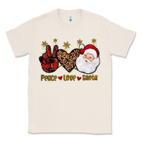 Natural peace love santa Classic Tee - JahusDesignShop