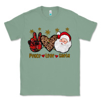 Sage peace love santa Classic Tee - JahusDesignShop