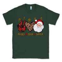 Sports Green peace love santa Classic Tee - JahusDesignShop