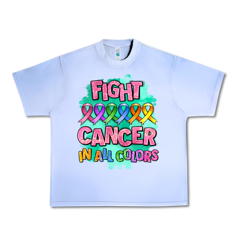 Fight Cancer In All Colors Urban Heavy Tee by AdoDesignShop | Teevron