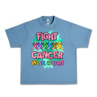 Pebble Blue fight cancer in all colors Urban Heavy Tee - AdoDesignShop