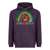 Plum rainbow kindergarten Heavyweight Hoodie - NancyCooperArtShop