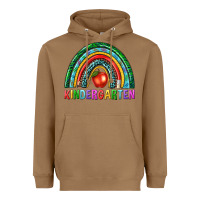 Toasted Coconut rainbow kindergarten Heavyweight Hoodie - NancyCooperArtShop