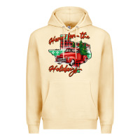 Pina Colada home for the holidays texas Premium Hoodie - BarkalooDesign
