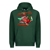 Sports Green home for the holidays texas Premium Hoodie - BarkalooDesign