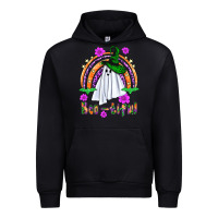 Black Boo-tiful ghost Urban Hoodie - NancyCooperArtShop
