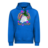 Cobalt Boo-tiful ghost Urban Hoodie - NancyCooperArtShop