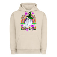 Pigment French Oak Boo-tiful ghost Urban Hoodie - NancyCooperArtShop