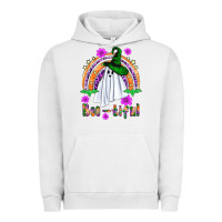 Pigment Lunar Rock Boo-tiful ghost Urban Hoodie - NancyCooperArtShop