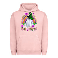 Pigment Salmon Boo-tiful ghost Urban Hoodie - NancyCooperArtShop