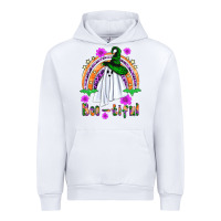 White Boo-tiful ghost Urban Hoodie - NancyCooperArtShop