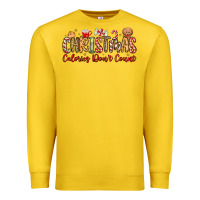 Lemon christmas calories dont count Premium Sweatshirt - MaliasSmallBusiness