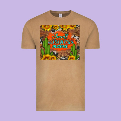 Small Business Mama Vintage Tee Designed By Hra Design Shop