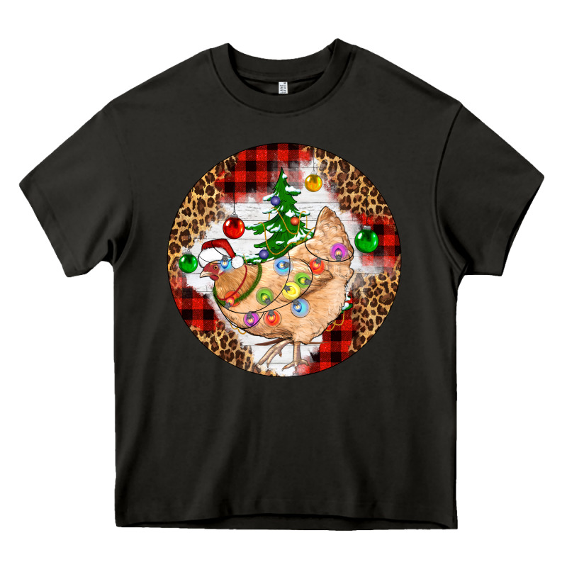 Christmas Chicken Heavy Core Tee by Artiststas | Teevron