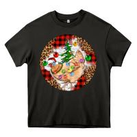 Asphalt Christmas chicken Heavy Core Tee - Artiststas