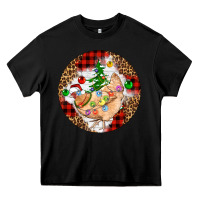 Black Christmas chicken Heavy Core Tee - Artiststas