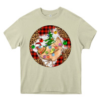 Mossy Christmas chicken Heavy Core Tee - Artiststas