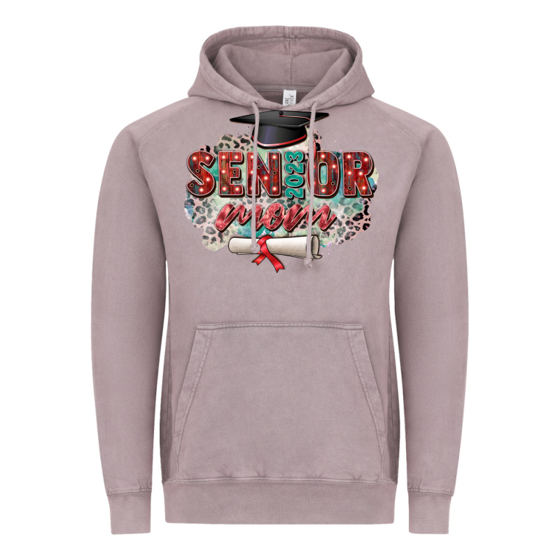 Senior 2023 Mom Vintage Hoodie by Zillion Design Studio | Teevron