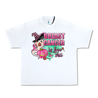 White breast cancer is boo shit Urban Heavy Tee - AdoDesignShop