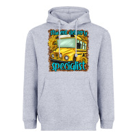 Heather Grey student delivery specialist Heavyweight Hoodie - NancyCooperArtShop