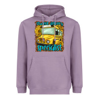 Lavender student delivery specialist Heavyweight Hoodie - NancyCooperArtShop