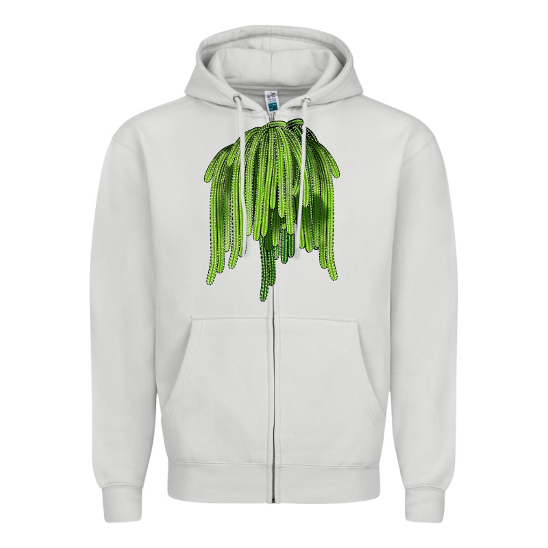 Selenicereus Cactus Zipper Hoodie by LillyAllenDesigns | Teevron