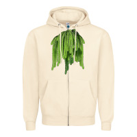 Sandshell Selenicereus Cactus Zipper Hoodie - LillyAllenDesigns