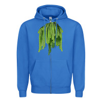 True Royal Selenicereus Cactus Zipper Hoodie - LillyAllenDesigns