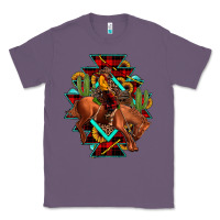 Lavender aztec rodeo cowboy christmas Classic Tee - JahusDesignShop