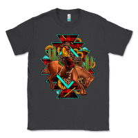 Smoke aztec rodeo cowboy christmas Classic Tee - JahusDesignShop