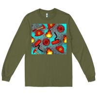 Army Green firefighter equipment Long Sleeve Tee - Artiststas