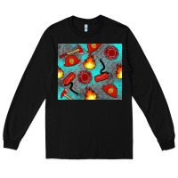 Black firefighter equipment Long Sleeve Tee - Artiststas