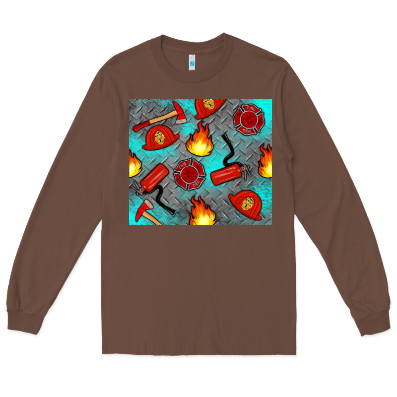 Firefighter Equipment Long Sleeve Tee by Artiststas | Teevron