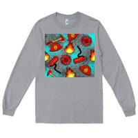 Heather Grey firefighter equipment Long Sleeve Tee - Artiststas