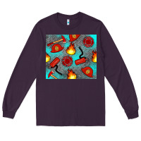 Plum firefighter equipment Long Sleeve Tee - Artiststas