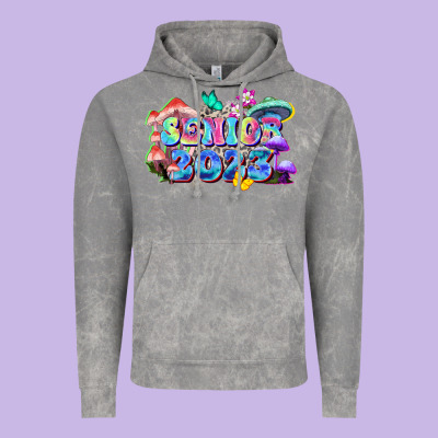 Senior 2023 Vintage Hoodie Designed By Zillion Design Studio