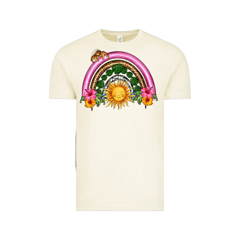 Summer Sun Rainbow Vintage Tee by HRA Design Shop | Teevron