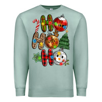 Seafoam ho ho ho with Premium Sweatshirt - MaliasSmallBusiness
