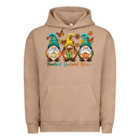 Pigment Burro Thankful grateful blessed Urban Hoodie - NancyCooperArtShop