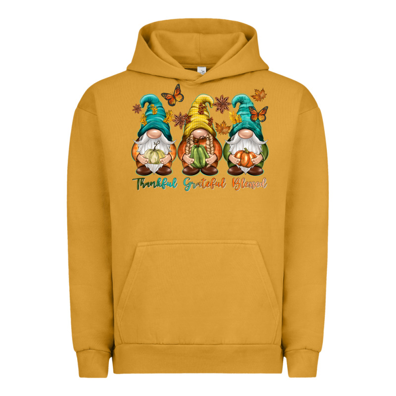 Thankful Grateful Blessed Urban Hoodie by NancyCooperArtShop | Teevron