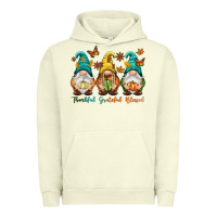 Pigment Pistachio Thankful grateful blessed Urban Hoodie - NancyCooperArtShop