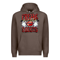 Coffee freak in the sheets Premium Hoodie - BarkalooDesign