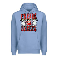 Colony Blue freak in the sheets Premium Hoodie - BarkalooDesign