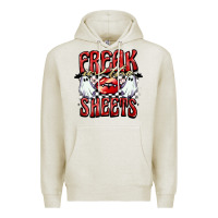 Oatmeal Heather freak in the sheets Premium Hoodie - BarkalooDesign