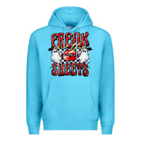 Ocean Blue freak in the sheets Premium Hoodie - BarkalooDesign