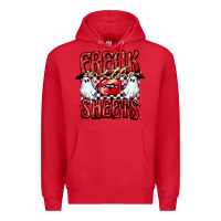 Red freak in the sheets Premium Hoodie - BarkalooDesign
