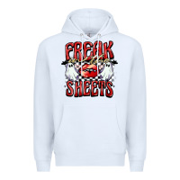 White freak in the sheets Premium Hoodie - BarkalooDesign