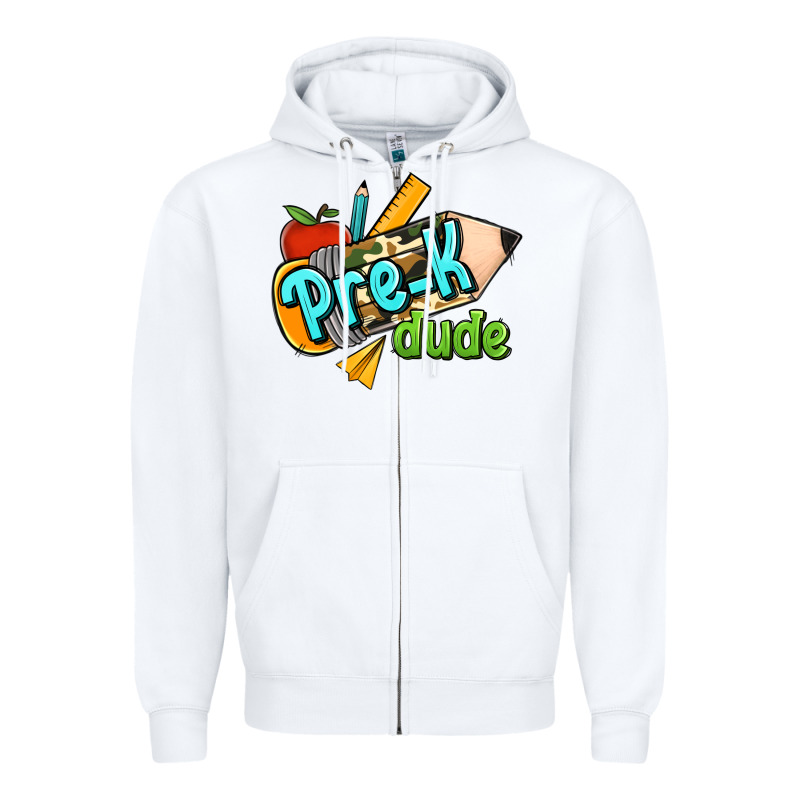Pre K Dude Zipper Hoodie by Jasminsmagicworld | Teevron